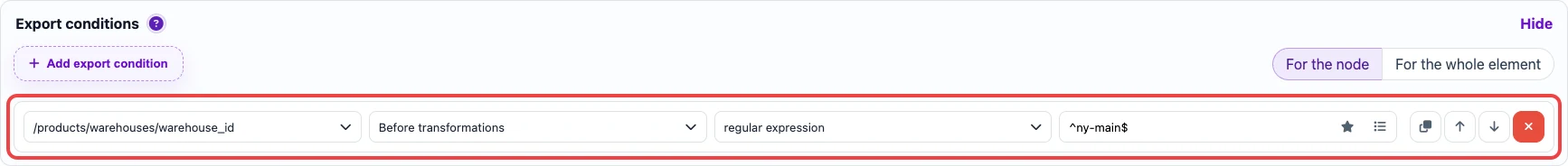 Open image larger JSON condition