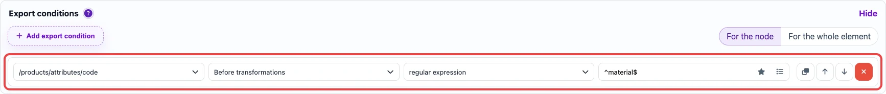 Open image larger JSON condition