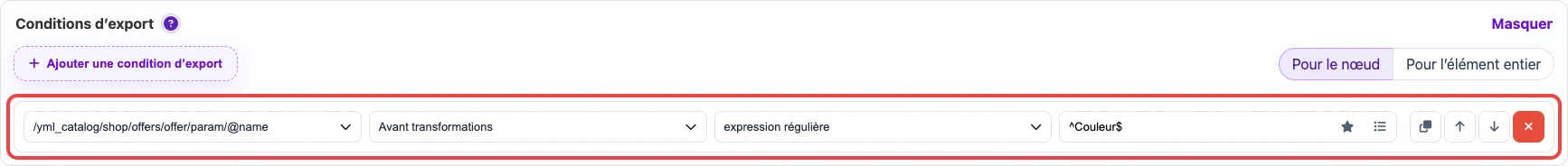 Ouvrir l’image en grand Condition de valeur