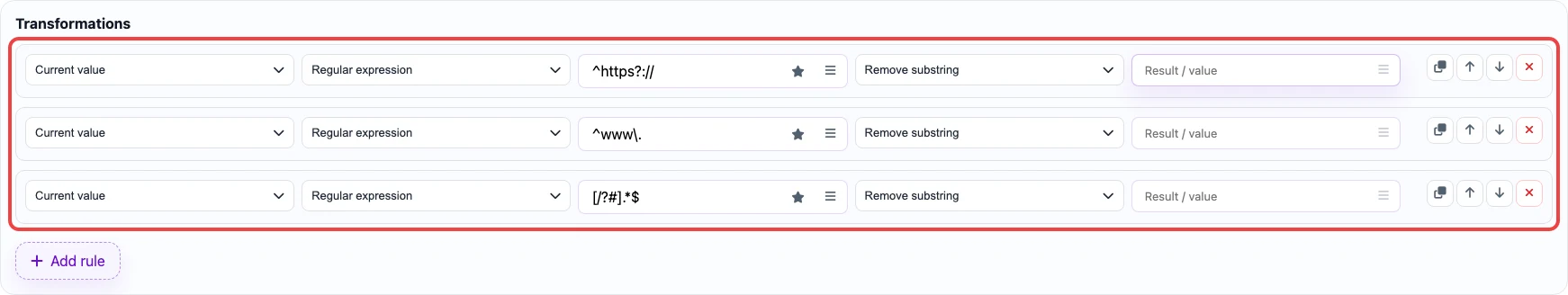 Open image larger Regex rules for extracting a domain from a URL