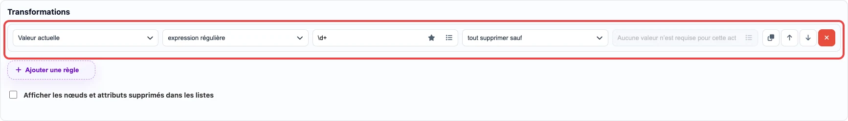 Ouvrir l’image en grand Règle pour extraire le nombre de jours depuis XML delivery_time
