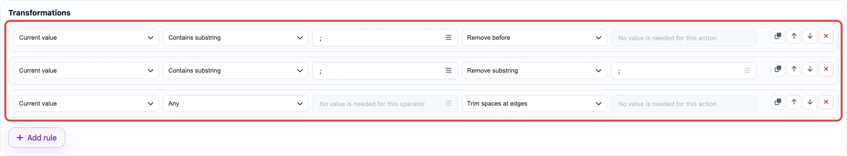 Rules for extracting additional image URLs