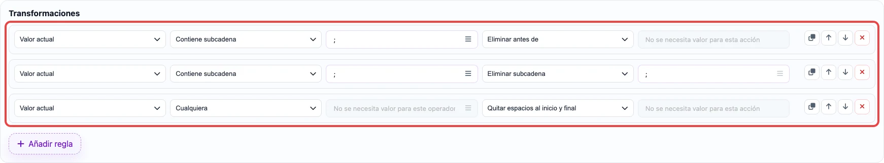 Abrir imagen en grande Reglas para extraer imágenes adicionales