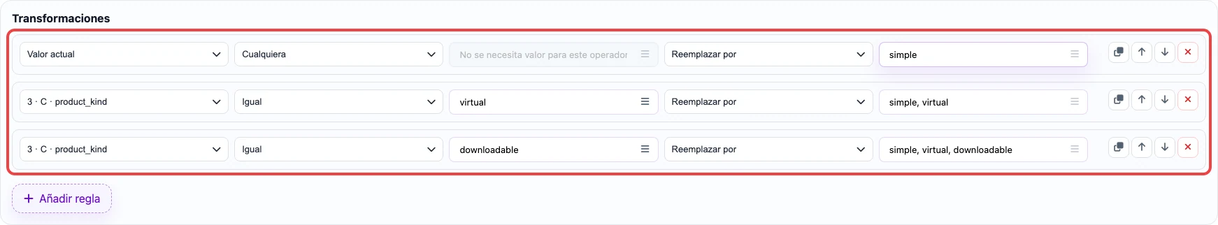 Transformations: Type