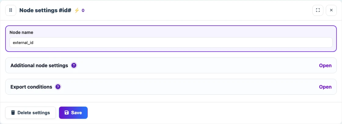 Renaming XML attribute id to external_id