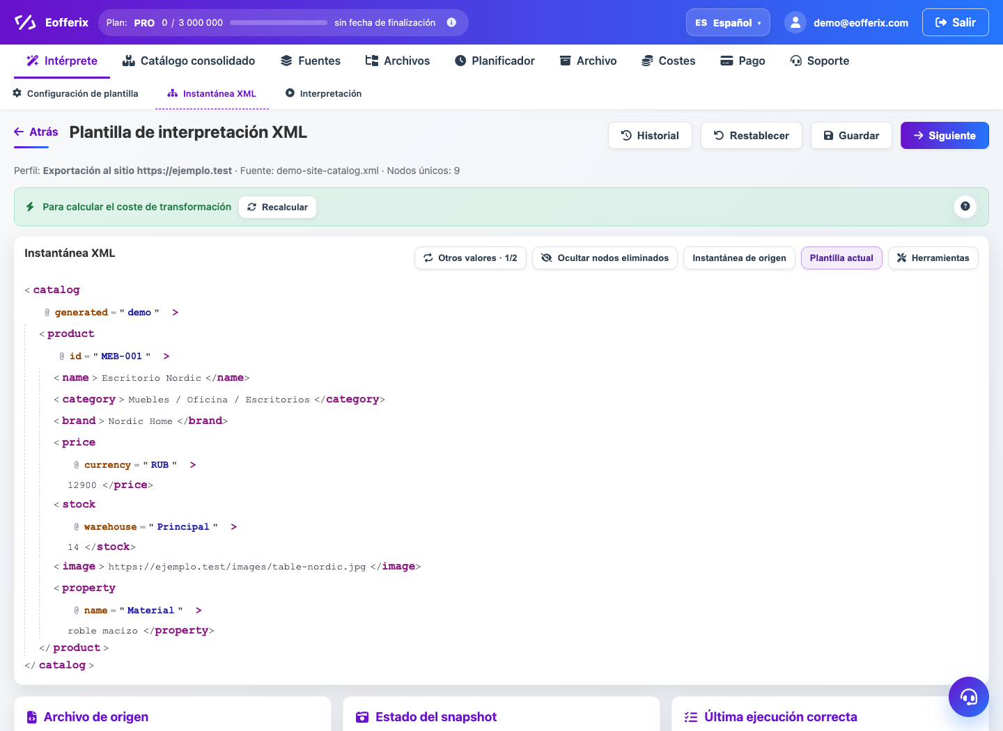 Cómo probar una plantilla de forma segura — Eofferix