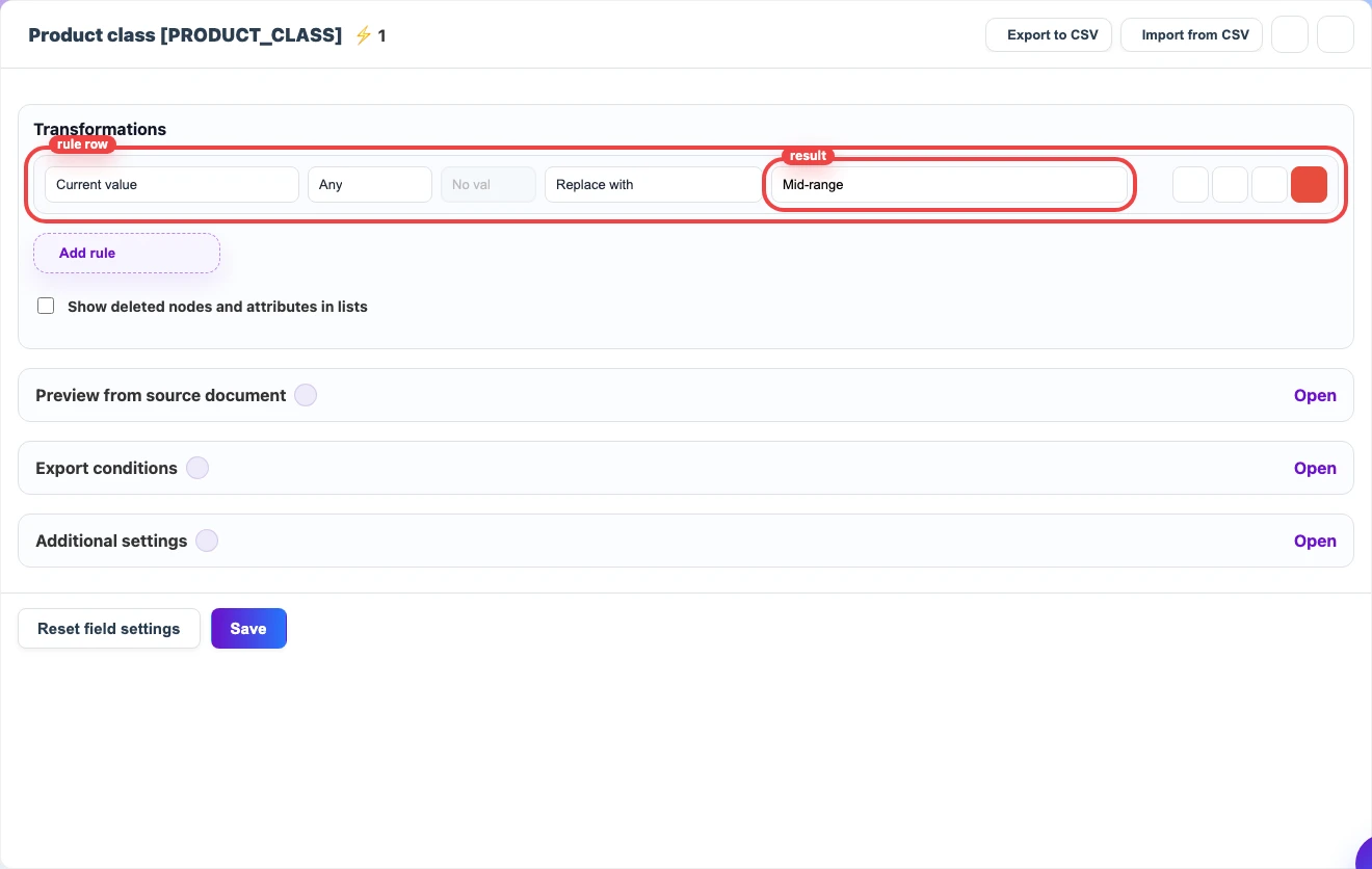 New Product class field with a default value rule New Product class field with a default value rule
