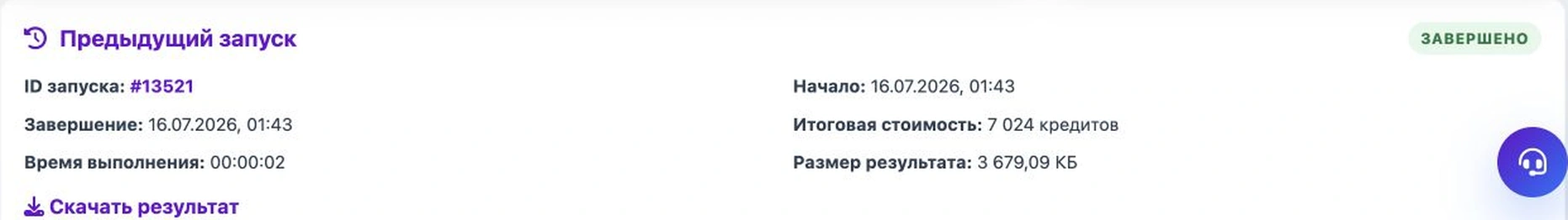 Отчет предыдущего запуска WooCommerce Отчет предыдущего запуска WooCommerce