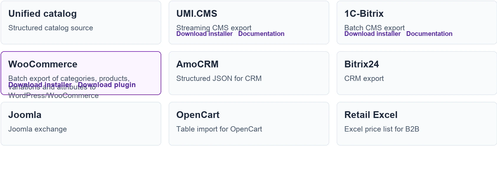 Open image larger WooCommerce application selected in Eofferix
