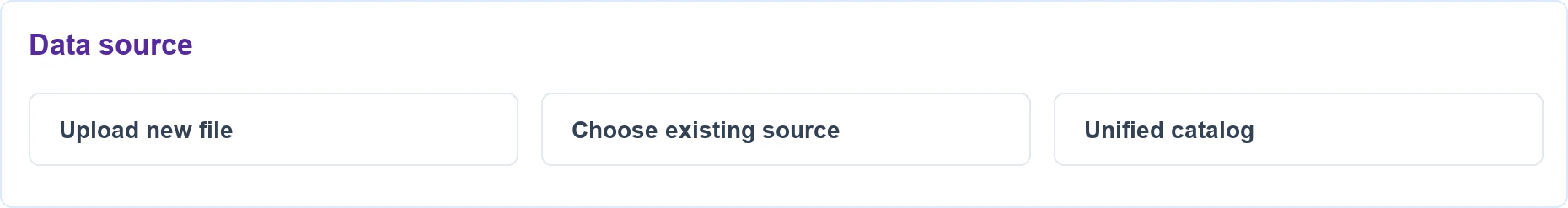 Data source in an Eofferix profile